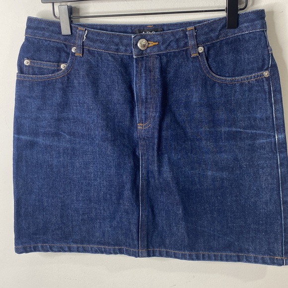 A.P.C Denim Skirt size 38 - Picture 5 of 5